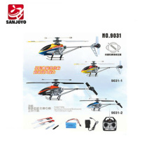 9031-1 helicópteros de brinquedo para adulto 3.5 canais de controle remoto única lâmina